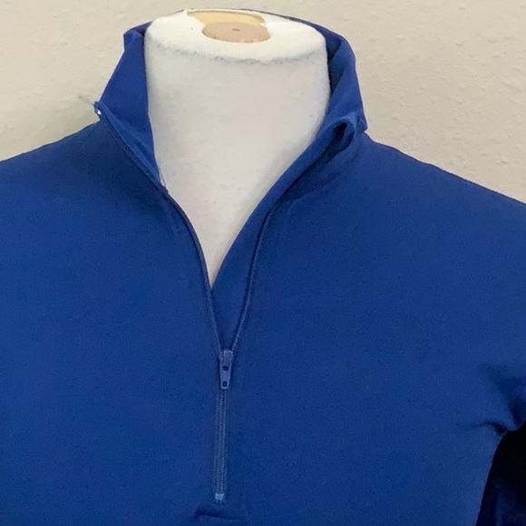 PolarMax 4.0 HEAVYWEIGHT ZIP MOCK FLEECE - SodaLt Blue - Picture 9 of 14